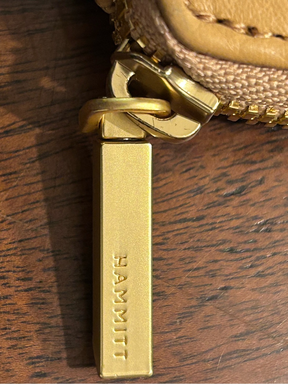 Hammitt Five North Wallet — Biscotti Tan & Gold Hardware — New Without Tags - Picture 3 of 11